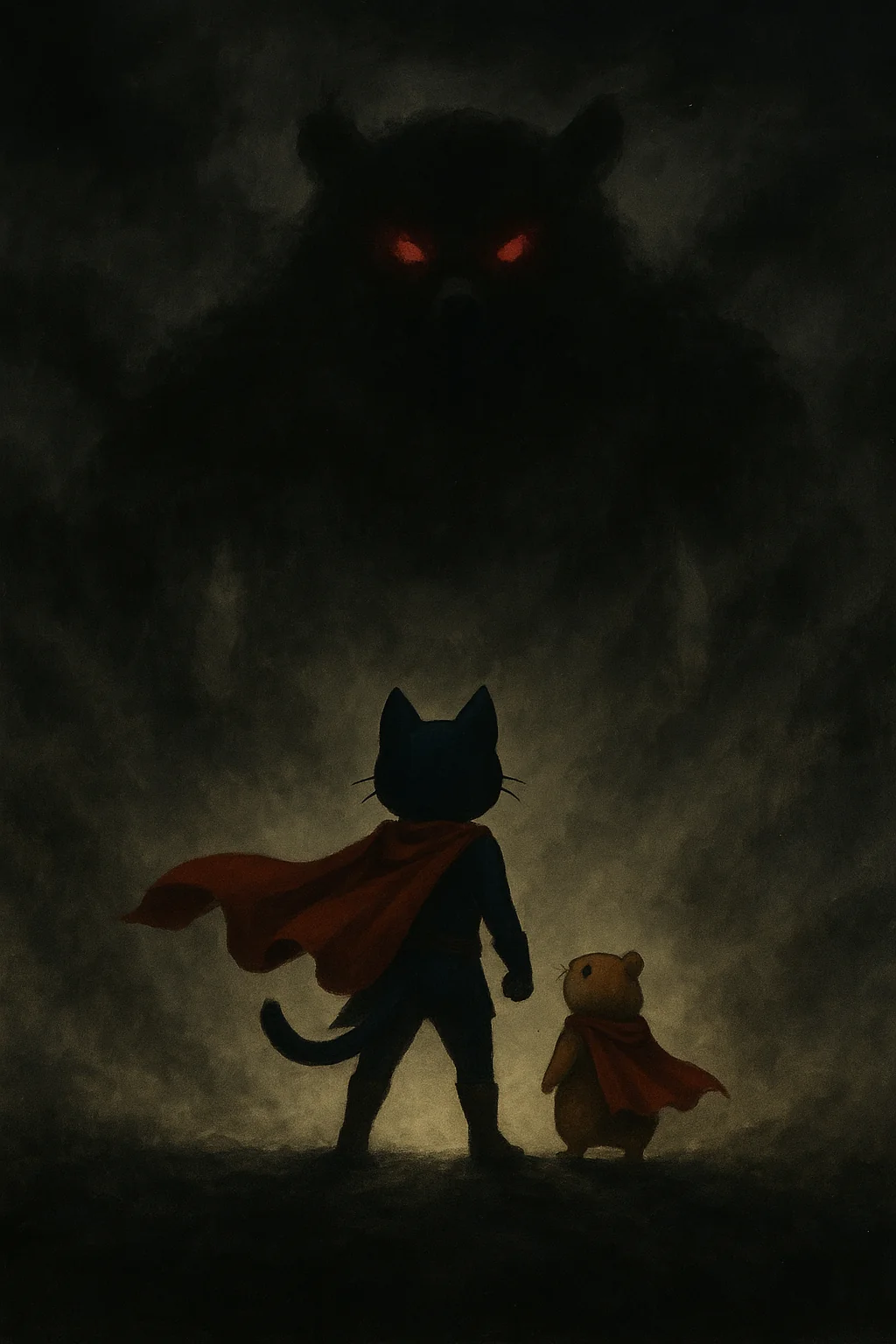 Astro Cat Portrait